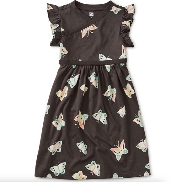 Tea Collection Other - Tea Collection • Butterfly Wrap Neck Dress • Size 6